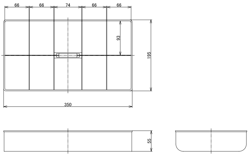 TRUSCO Plastic tray PT-36 for Tool Box