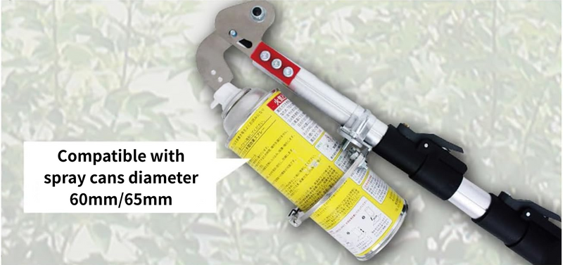 DOGYU Spray Can Telescopic Rod for Repairing and Pest Control of High Place Maximum 3 m SL-3000 Set