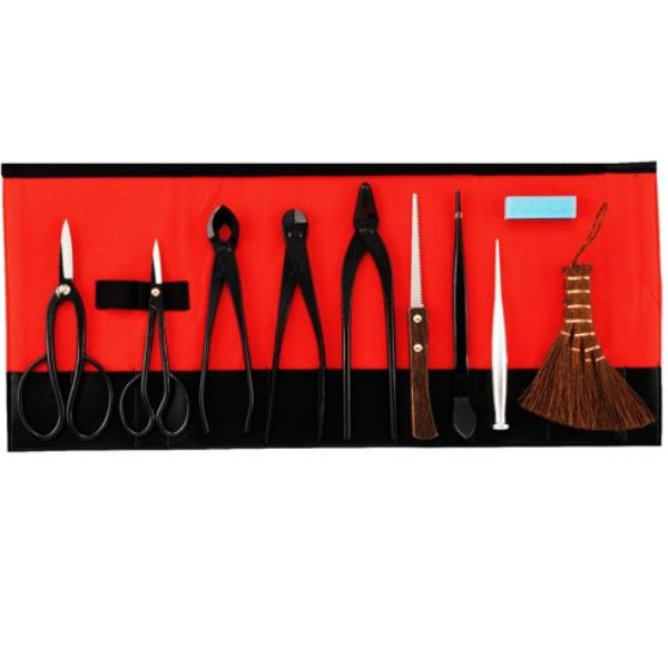 KIKUWA Bonsai Tool 10-piece Set No. 2997