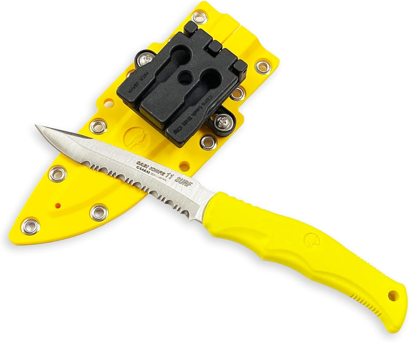 G.SAKAI Sabi Knife 11 - SURF Blade Length 95mm Black or Yellow