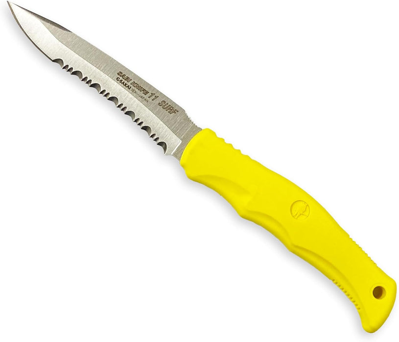 G.SAKAI Sabi Knife 11 - SURF Blade Length 95mm Black or Yellow