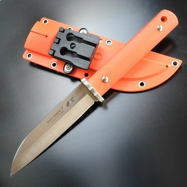 G.SAKAI Sabi Knife 7 - Killer Whale Blade Length 135 mm Vermilion or Black