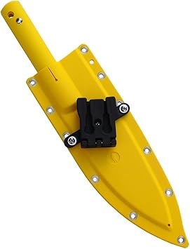 G.SAKAI Sabi Knife 4 - Deba Shachi Single-edged 170 mm Black or Yellow