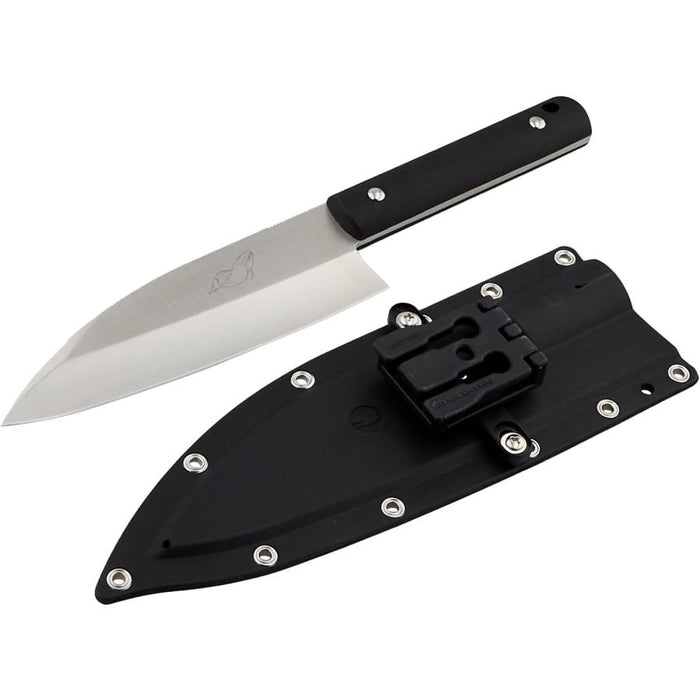 G.SAKAI Sabi Knife 4 - Deba Shachi Double-edged 170 mm Black or Yellow