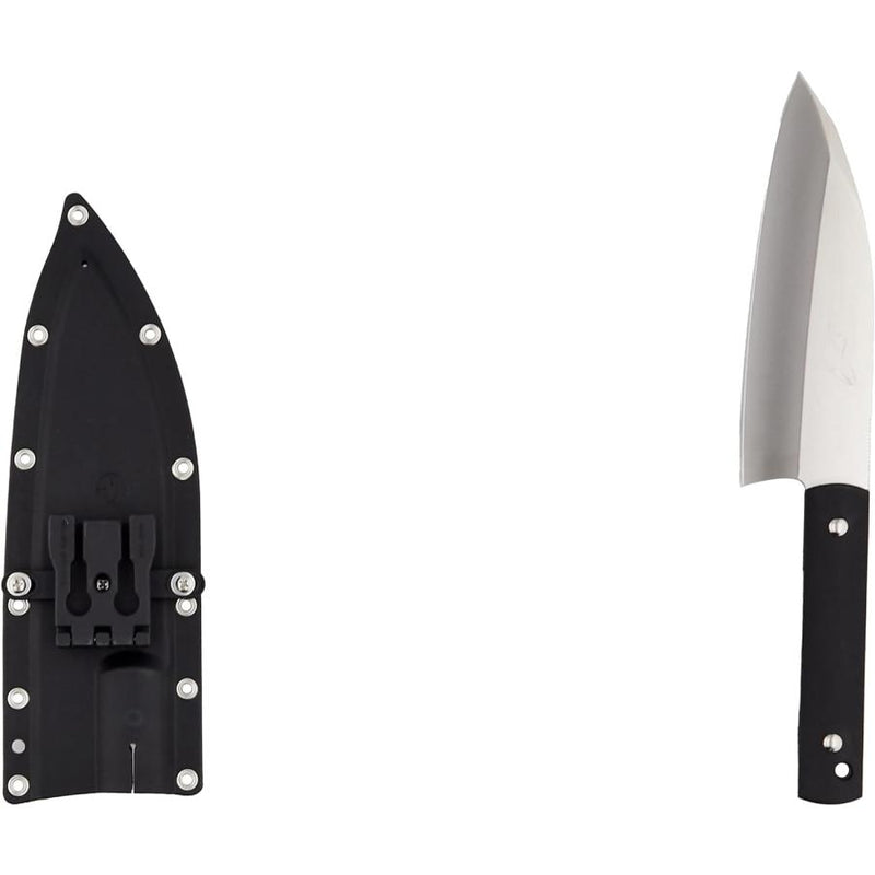 G.SAKAI Sabi Knife 4 - Deba Shachi Double-edged 170 mm Black or Yellow