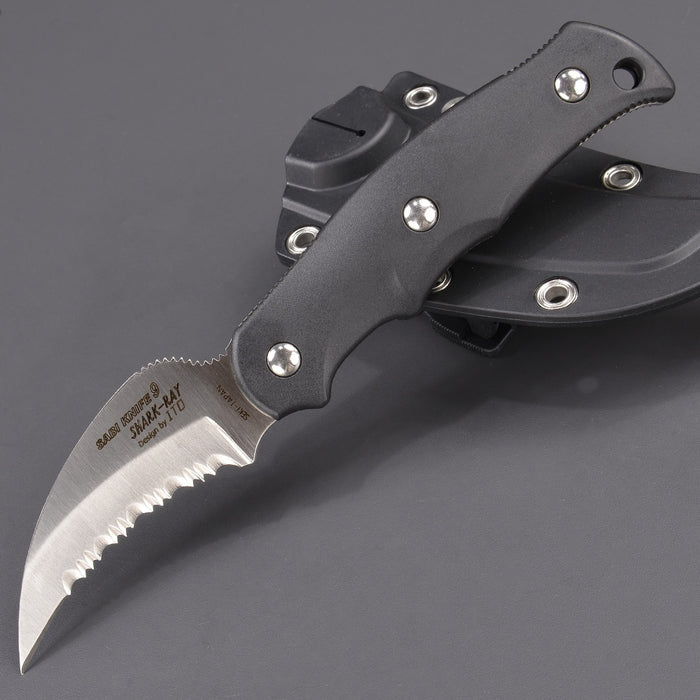 G.SAKAI Sabi Knife 9 - Shark Ray Blade Length 75 mm Three-Color Development