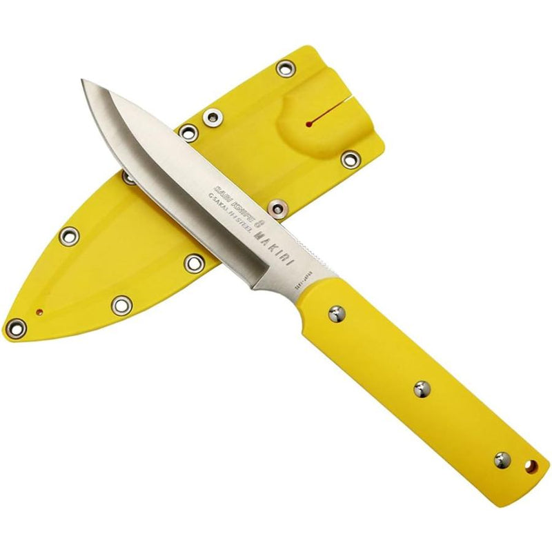 G.SAKAI Sabi Knife 8 - Makiri Sports Straight Edge and Half-Wave Edge 130 mm Three-Color Development
