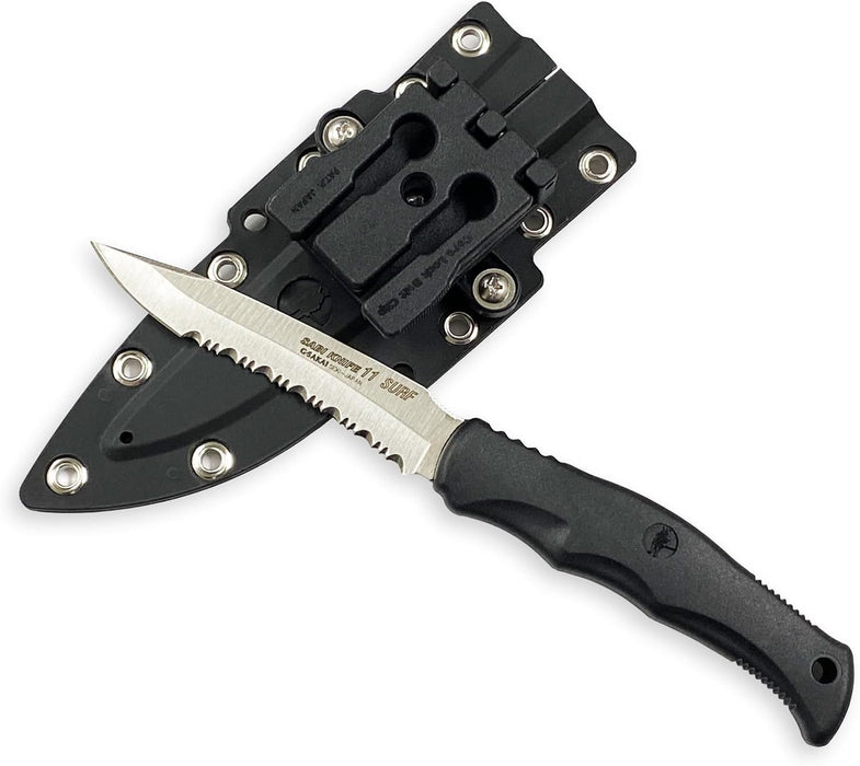 G.SAKAI Sabi Knife 11 - SURF Blade Length 95mm Black or Yellow