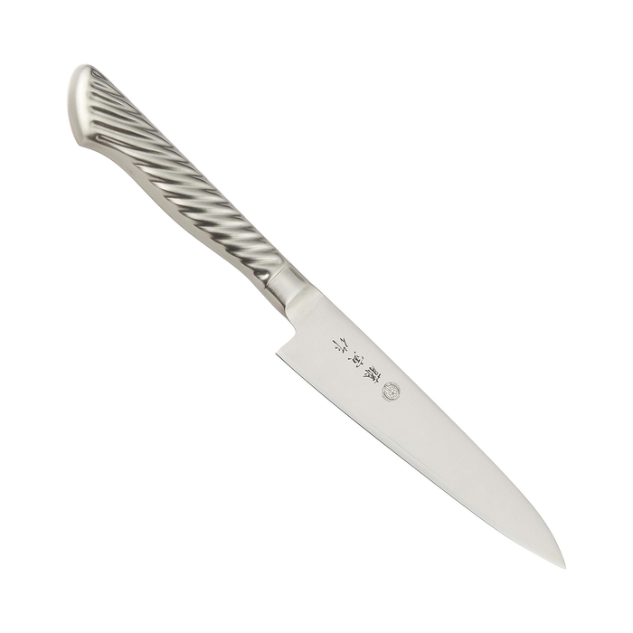 Tojiro Fujitora DP 3-Layer VG10 Petty 120 mm Tornado-Pattern Handle FU-883