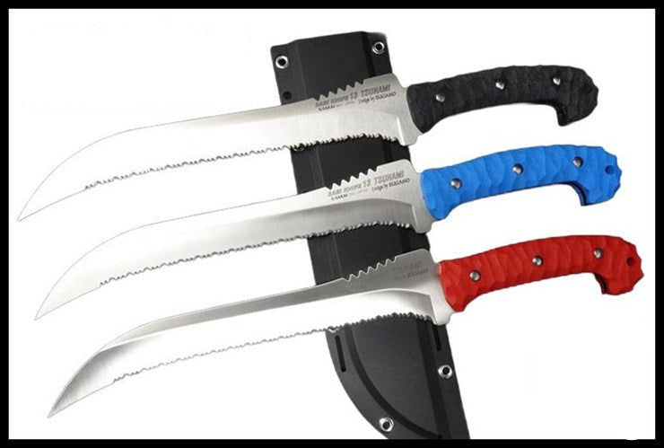 G.SAKAI Sabi Fishing Knife 13 - Blade Length 240 mm Three-Color Development