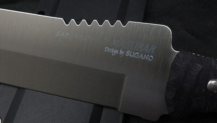G.SAKAI Sabi Fishing Knife 14 - Blade Length 225 mm Three-Color Development