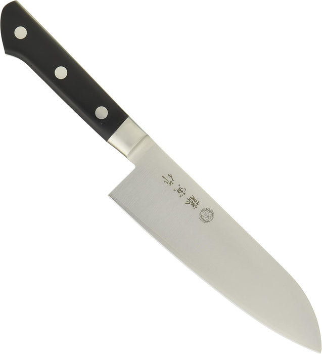 Tojiro Fujitora Santoku Knife Tojiro Fujitorasaku Santoku Knife 170 mm - DP Cobalt Alloy Steel Clad with Bolster, Double Bevel FU-503