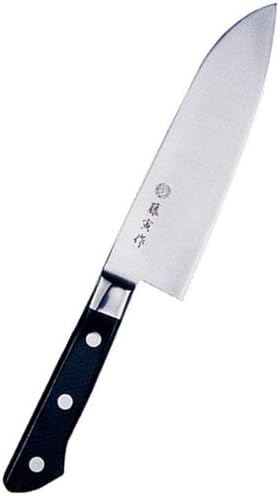 Tojiro Fujitora Santoku Knife Tojiro Fujitorasaku Santoku Knife 170 mm - DP Cobalt Alloy Steel Clad with Bolster, Double Bevel FU-503
