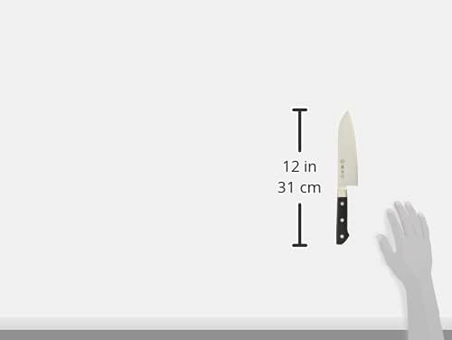 Tojiro Fujitora Santoku Knife Tojiro Fujitorasaku Santoku Knife 170 mm - DP Cobalt Alloy Steel Clad with Bolster, Double Bevel FU-503