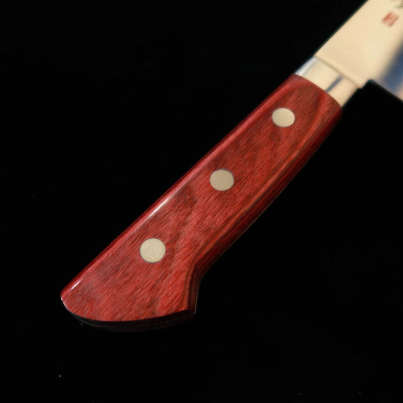 SEKI SOUMA Molybdenum Steel Red plywood handle Santoku Knife 175 mm