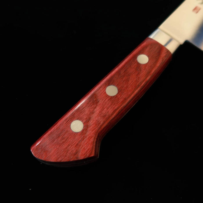SEKI SOUMA Molybdenum Steel Red plywood handle Santoku Knife 175 mm