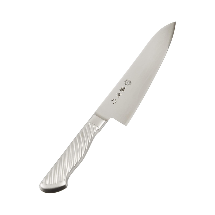 Tojiro Fujitora DP 3-Layer VG10 Gyuto 180 mm Tornado-Pattern Handle FU-888