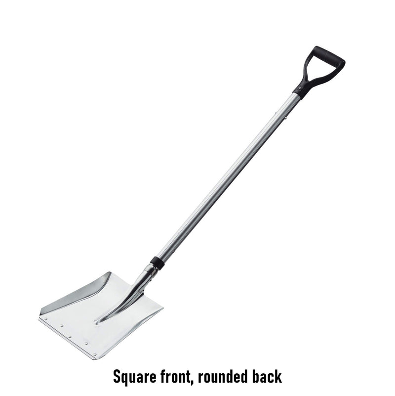 Telescoping Aluminum Shovel with Stainless Steel Edge Made in Japan