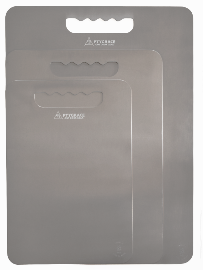 Titanium Cutting Board Made in Tsubame Japan PY-SL Series