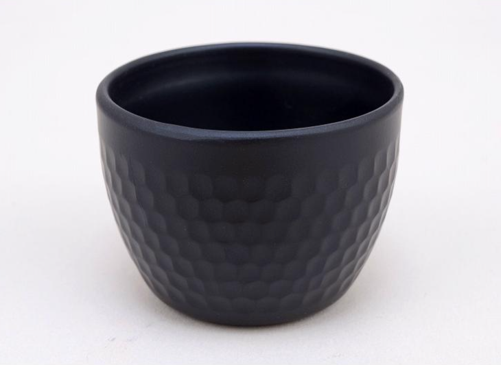 Titanium Hammered Sake Cup Double-Wall 80 ml Made in Tsubame Japan