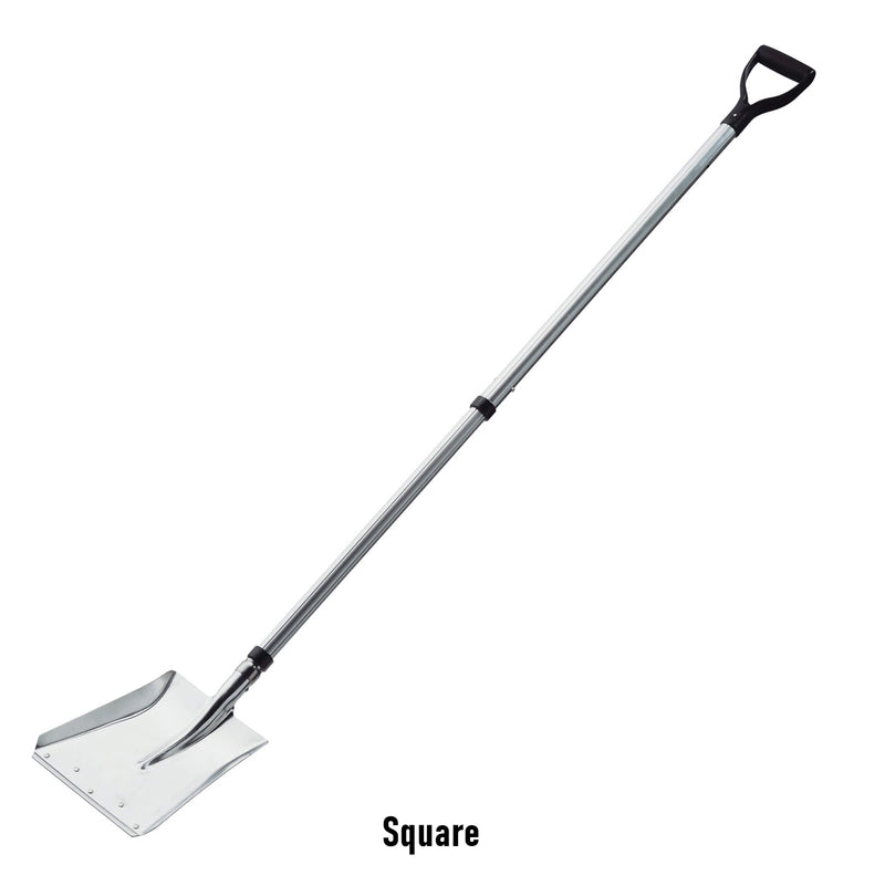 Telescoping Aluminum Shovel with Stainless Steel Edge Made in Japan