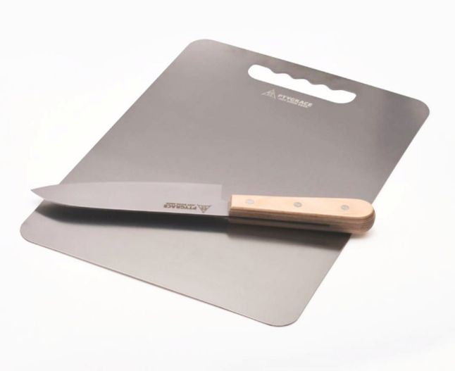 Titanium Cutting Board Made in Tsubame (Japan) PY-SL Series