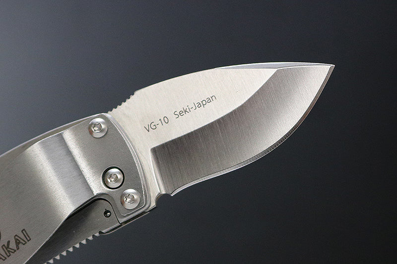 G.SAKAI Money lip - Folding Knife Kingfisher Blade Length 41 mm Design or Amago Design