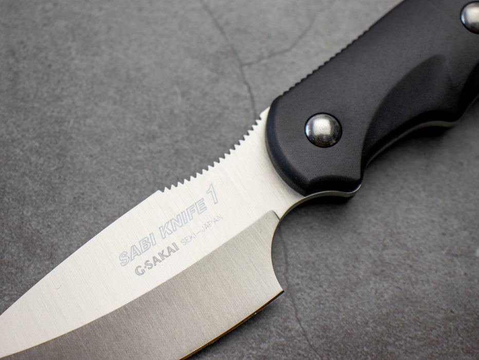 G.SAKAI Sabi Knife 1 - Straight Blade Black or Yellow