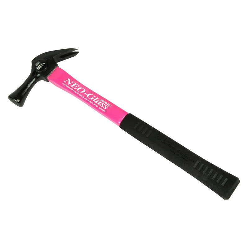 DOGYU Fiberglass Handle Japanese Framing Hammer Neo Fiberglass Series [3 Colors Available,  Smoothed or Milled Face, 29Φ or 27Φ]
