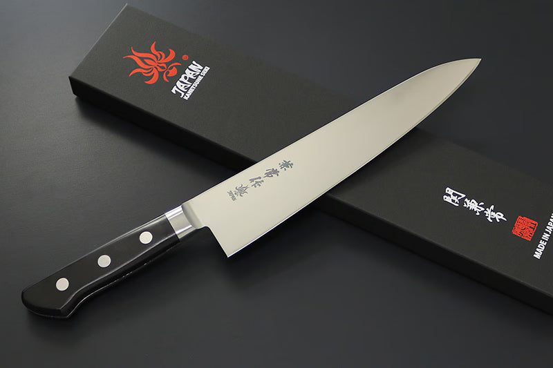 Seki Kanetsune Molybdenum AUS-10 Stainless Steel Gyuto 210 mm KC-172