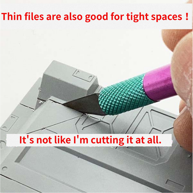 EIGER Super Thin Swamp File 0.3 mm or 0.5 mm All 6 Types