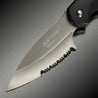 G.SAKAI Sabi Knife 1 Half Serrated Blade Black or Yellow
