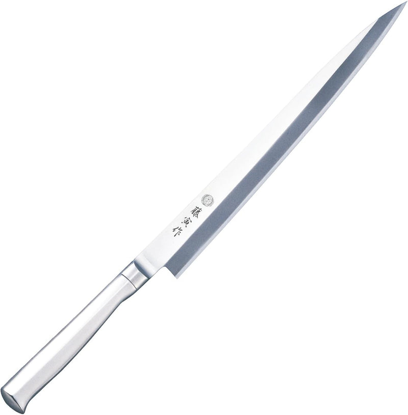 Tojiro Fujitora Molybdenum Vanadium Steel Yanagiba 300 mm Asymmetrical Handle FU-624