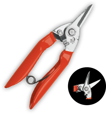 SEKI KIKUSUI Multipurpose Scissors Pointed Tip Type Made of Rust-Resistant Stainless Steel SK-4147