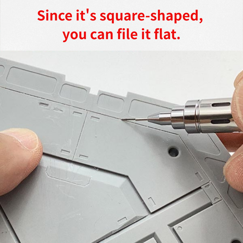 EIGER Super Fine Swamp File Round or Square 0.3 mm or 0.5 mm