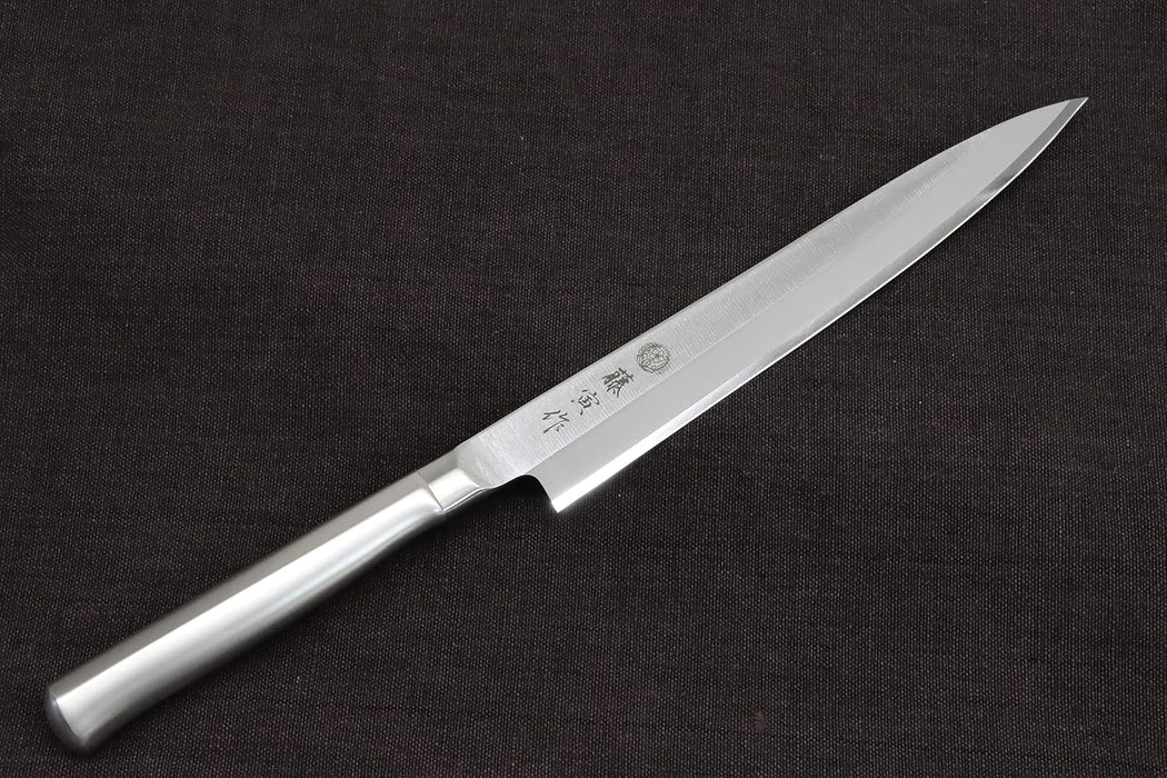 Tojiro Fujitora Molybdenum Vanadium Steel Yanagiba 210 mm Asymmetrical Handle  FU-621