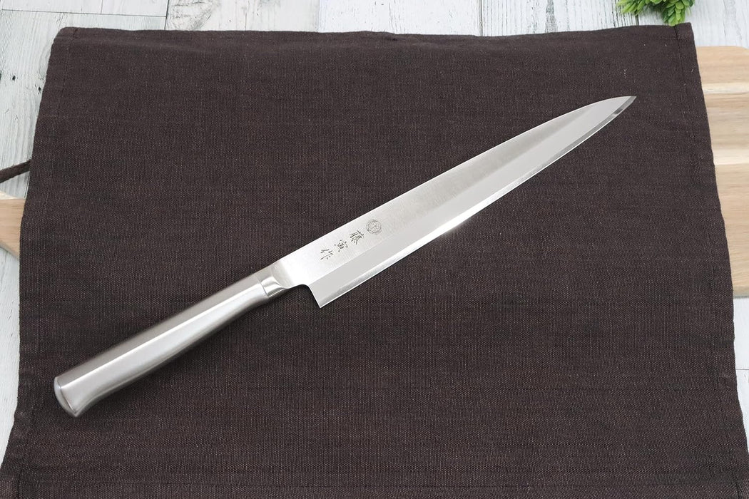 Tojiro Fujitora Molybdenum Vanadium Steel Yanagiba 300 mm Asymmetrical Handle FU-624