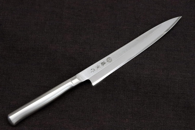 Tojiro Fujitora Molybdenum Vanadium Steel Yanagiba 240 mm Asymmetrical Handle  FU-622