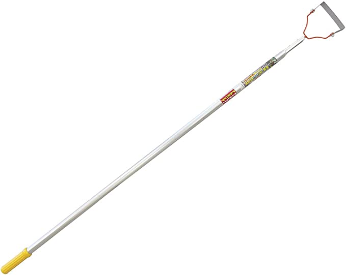 Weed Scraping Hoe - Long Aluminum Handle