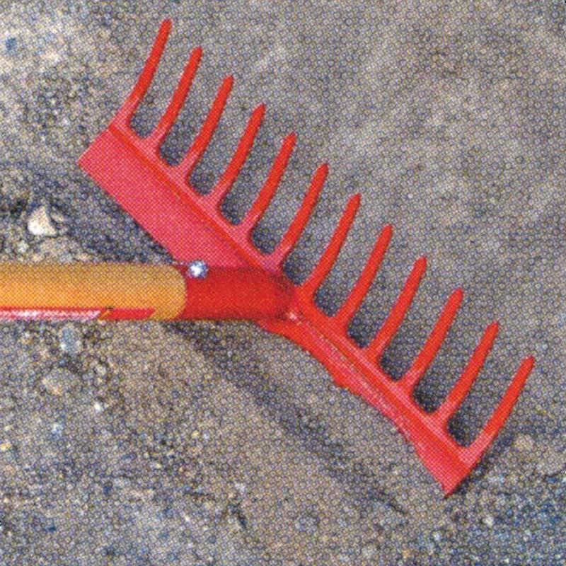 DOUKAN 12 Claws Steel Rakes with Soil Leveling Plate Total 1380 mm DK-850