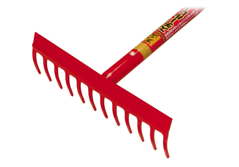 DOUKAN 12 Claws Steel Rakes with Soil Leveling Plate Total 1380 mm DK-850