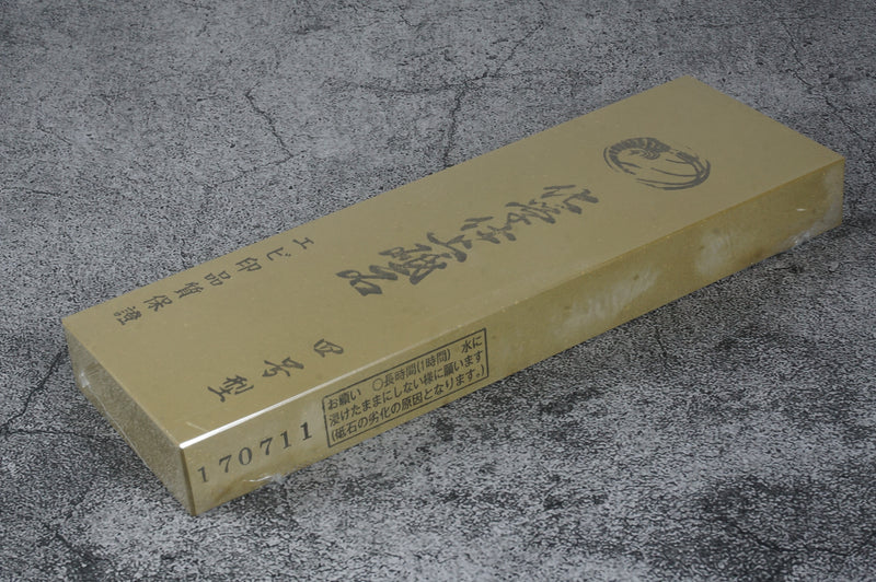 Naniwa #4000 IE-0400 Chemical Whetstone with A3-4 Shrimp Seal for Finishing