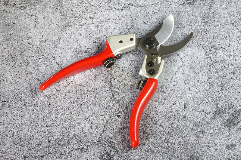 Kamaki Forged Aluminum Pruning Shears Hard Chrome Blade Bypass Type Total Length 190 mm No. 877