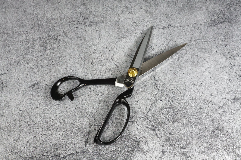 Diawood Silver Fabric Tailor Scissors White Steel 240 mm