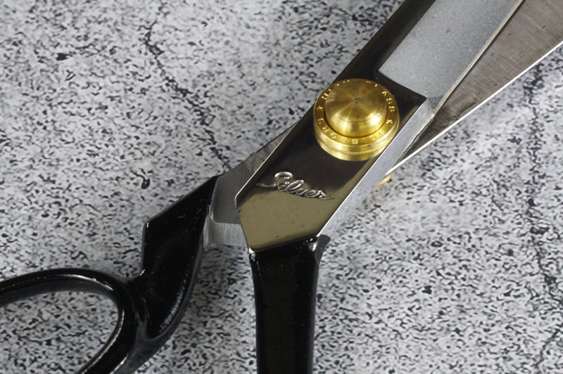 Diawood Silver Fabric Tailor Scissors White Steel 260 mm