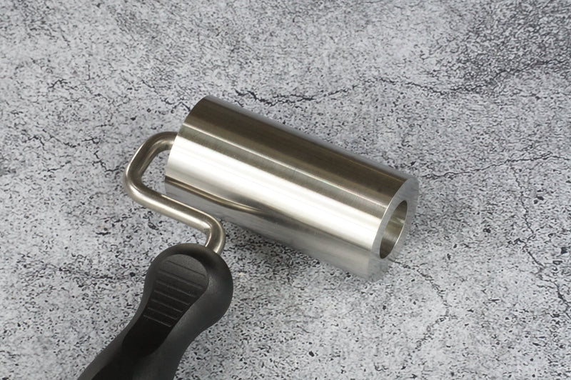 DOGYU Interior Tool Roller Stainless Steel Roller 70 mm Roller Dimensions 35 mm x 70 mm Total Length 185 mm 01827
