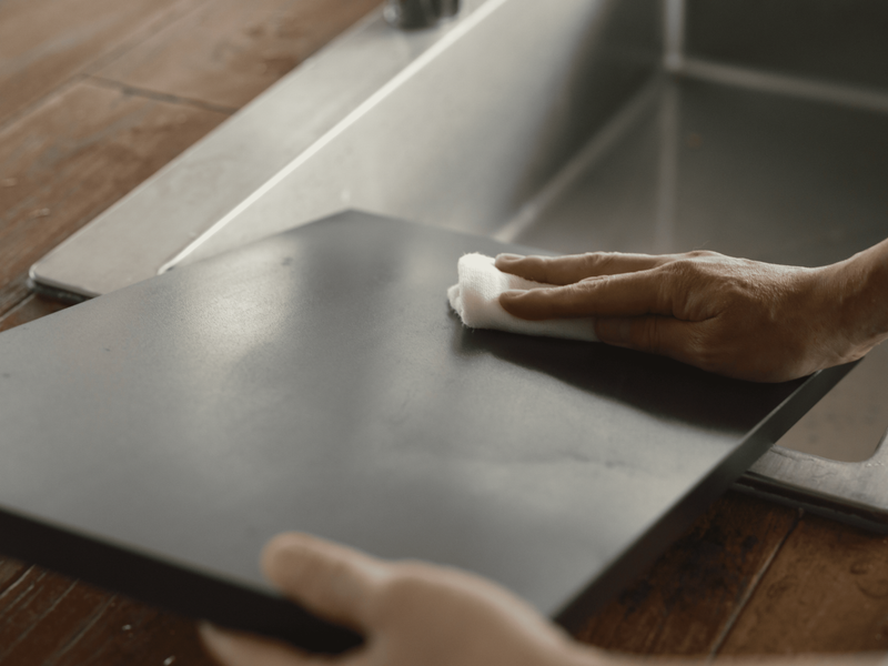 WAbber Synthetic Rubber Cutting Board 13 mm Thickness NBD111 or NBD112 Made in Japan