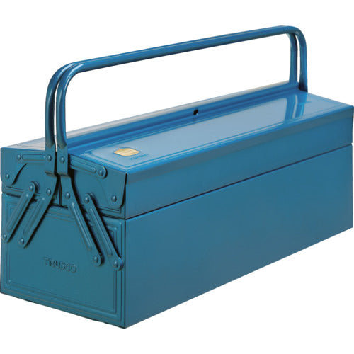 TRUSCO Japanese-Made Steel 2-Tier Cantilever Tool Box GL-600-B
