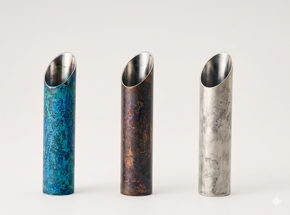 ARTiSAN ORI-EN Stainless Bamboo-Shaped Vase M
