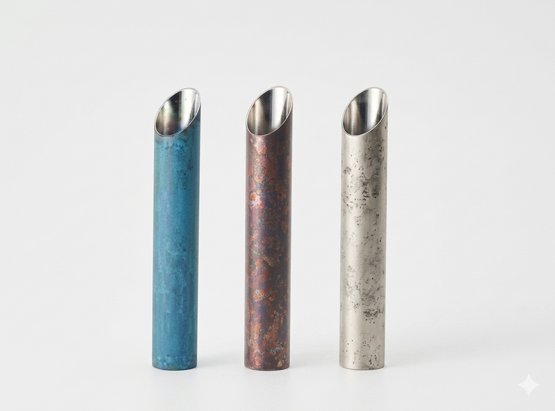 ARTiSAN ORI-EN Stainless Bamboo-Shaped Vase L